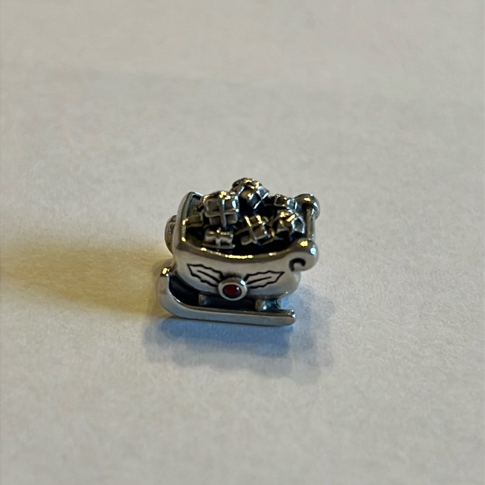 Retired Pandora Sleigh Charm